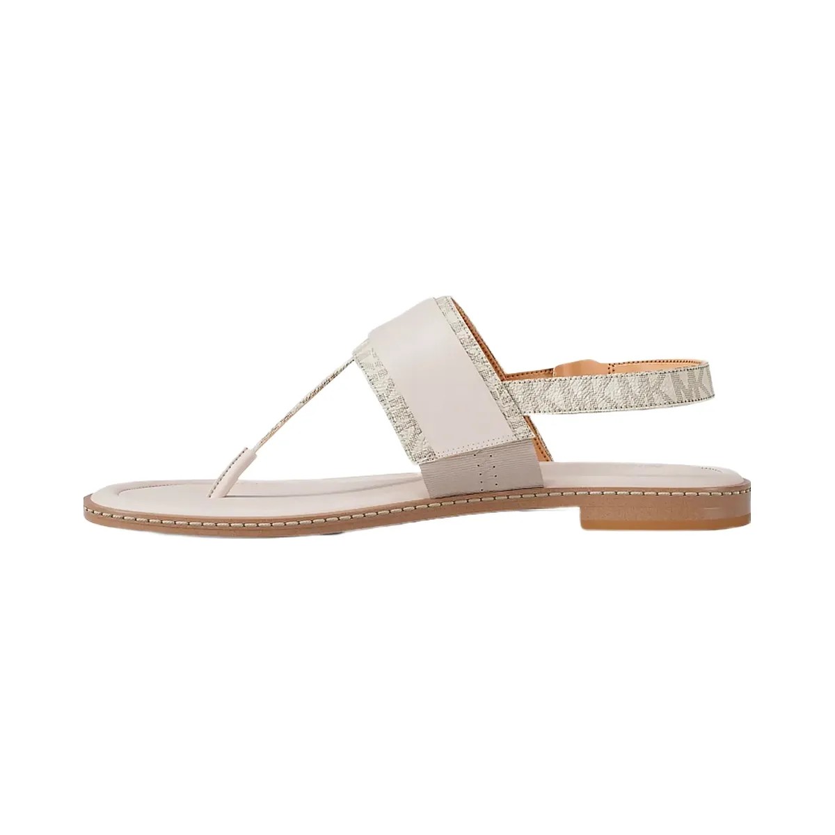 Michael Kors Carmen Signature Logo Sandal Vanilla - HypeFly India View 3