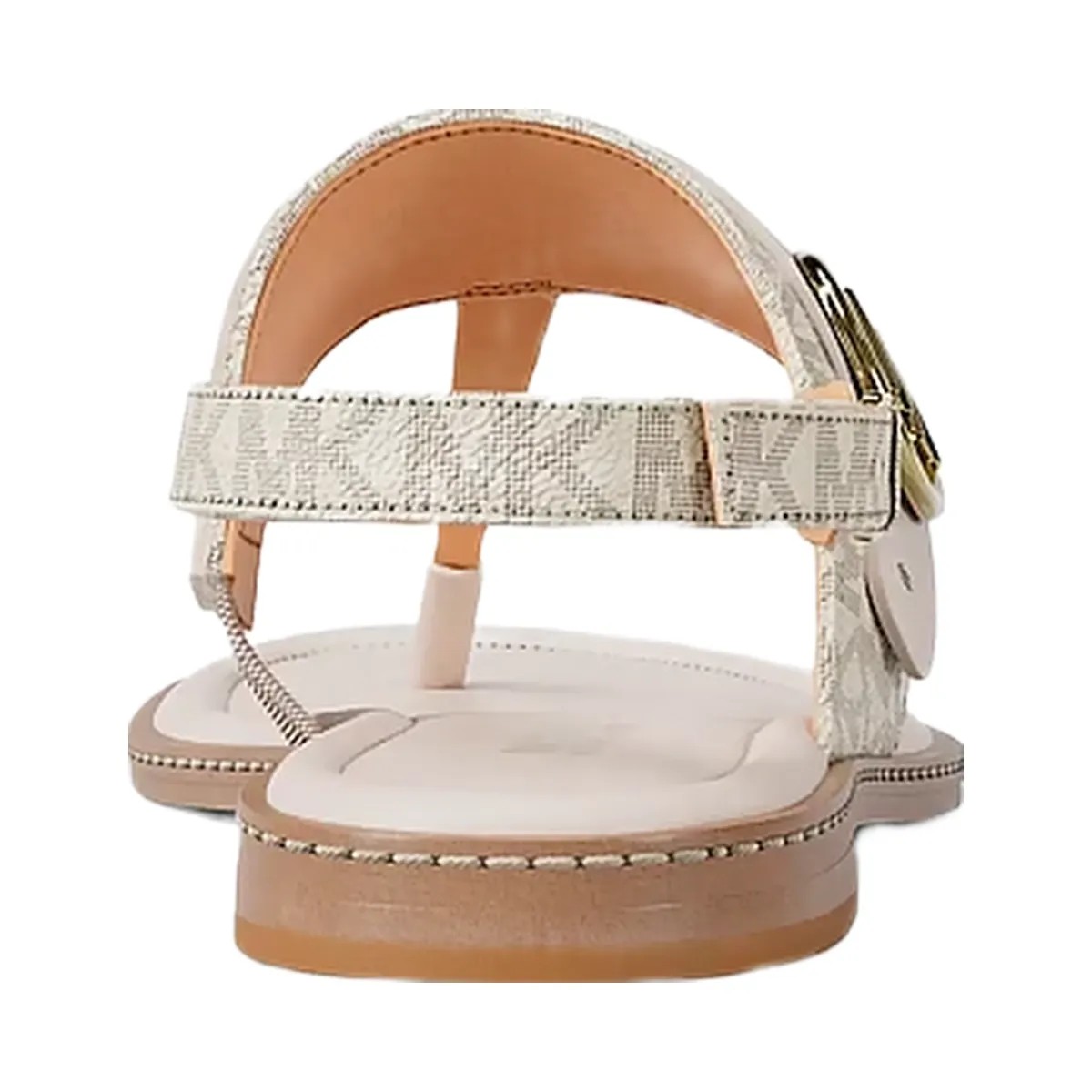 Michael Kors Carmen Signature Logo Sandal Vanilla - HypeFly India View 4