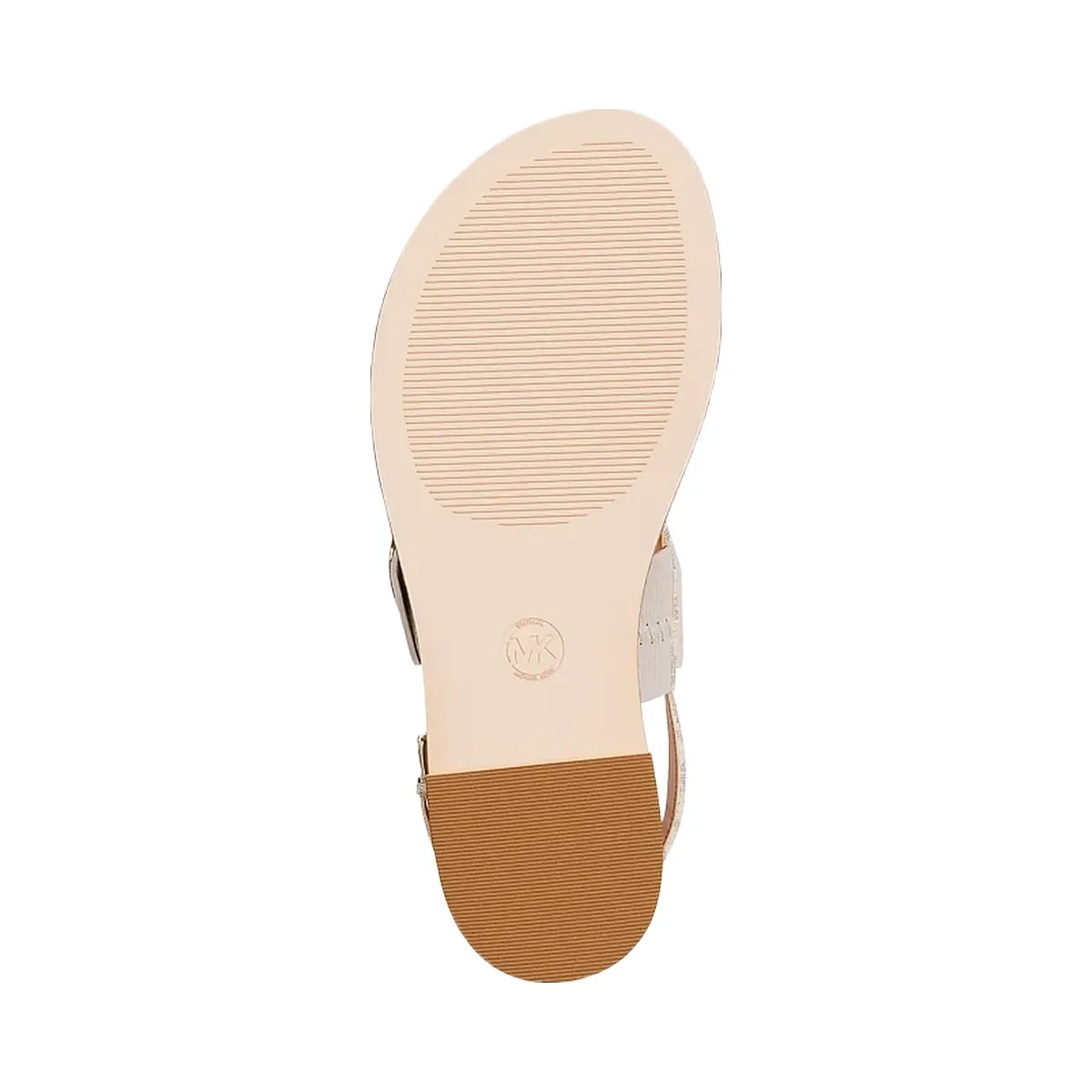 Michael Kors Carmen Signature Logo Sandal Vanilla - HypeFly India View 6