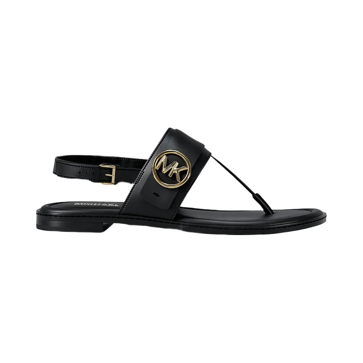 Michael Kors Carmen Thong Sandal Black - HypeFly India View 2