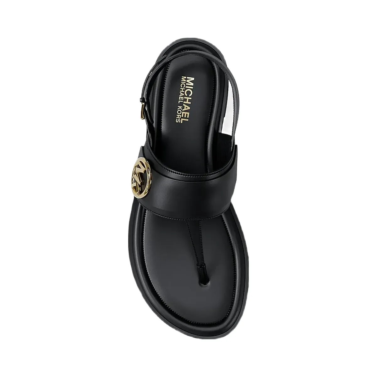 Michael Kors Carmen Thong Sandal Black - HypeFly India View 5