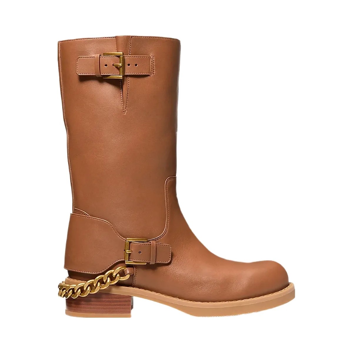 Michael Kors Cayden Leather Boot Luggage - HypeFly India View 2