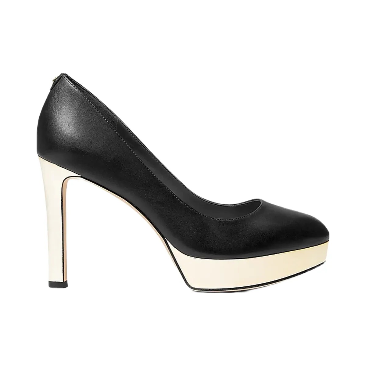 Michael Kors Chantal Leather Platform Pump Black - HypeFly India View 2