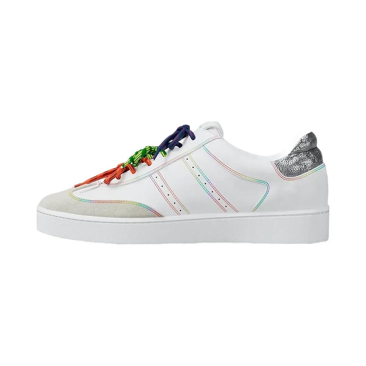 Michael Kors Cody PRIDE Sneaker Optic White - HypeFly India View 3