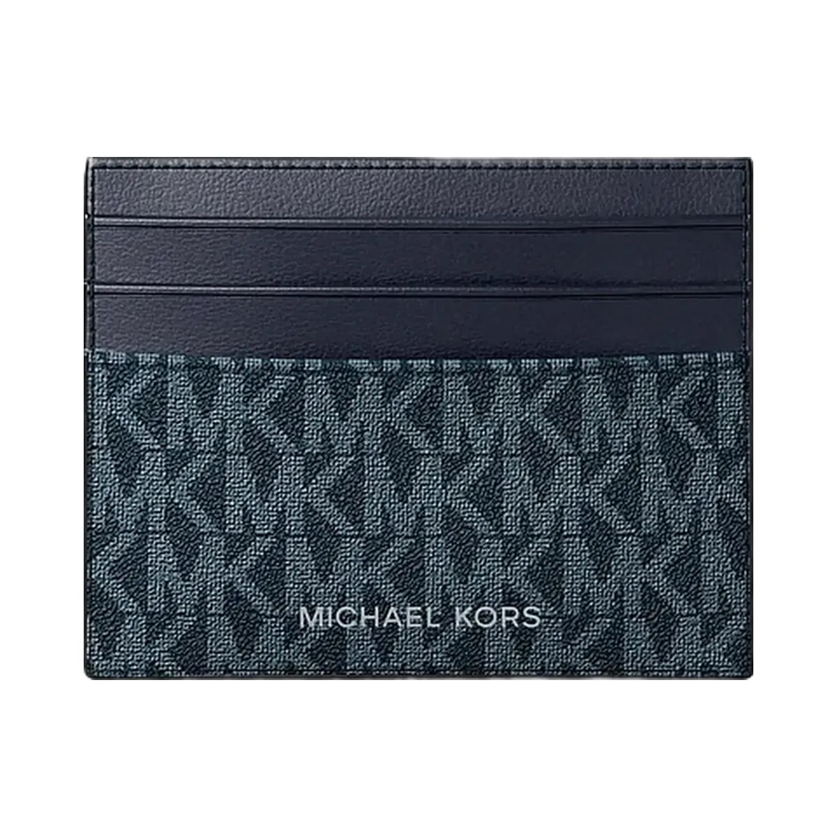 Michael Kors Cooper Signature Logo Card Case Admrl/Plblue - HypeFly India View 1