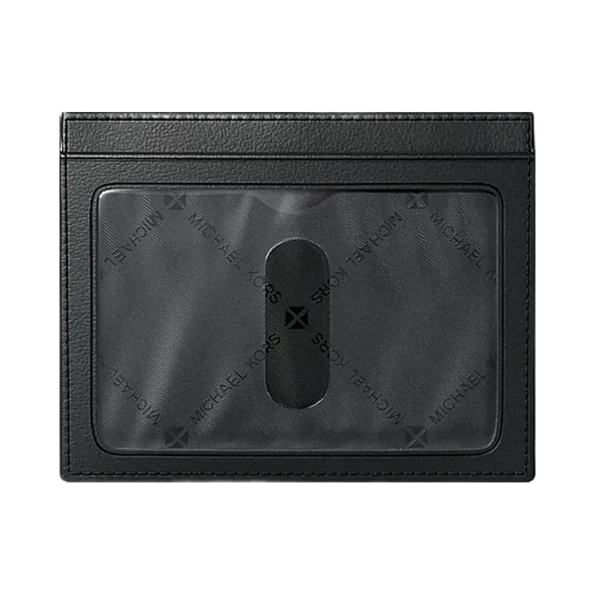 Michael Kors Cooper Signature Logo Card Case Black - HypeFly India View 2