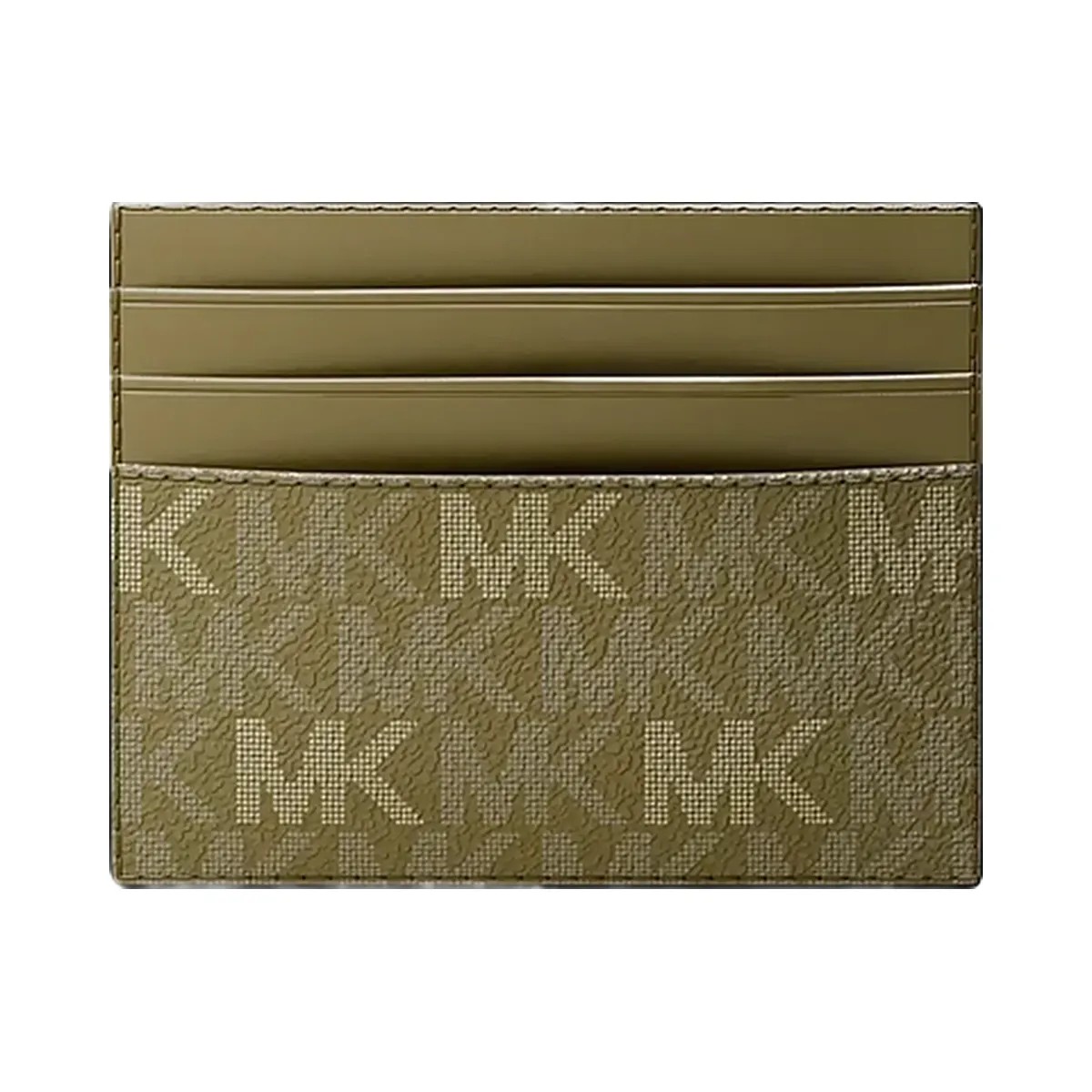 Michael Kors Cooper Signature Logo Card Case Oregano - HypeFly India View 3