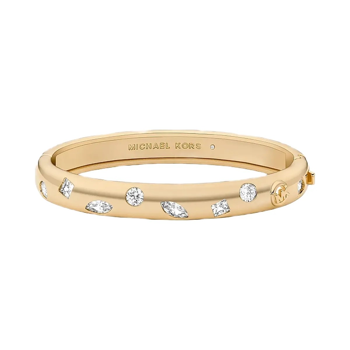 Michael Kors Cubic Zirconia Bangle Gold - HypeFly India View 1