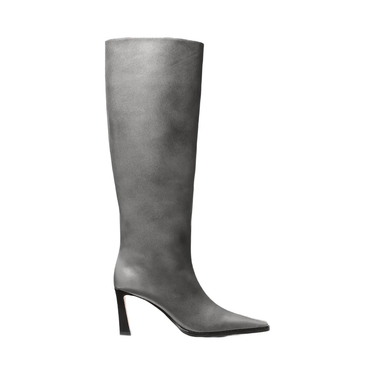 Michael Kors Darrah Burnished Leather Boot Storm - HypeFly India View 2