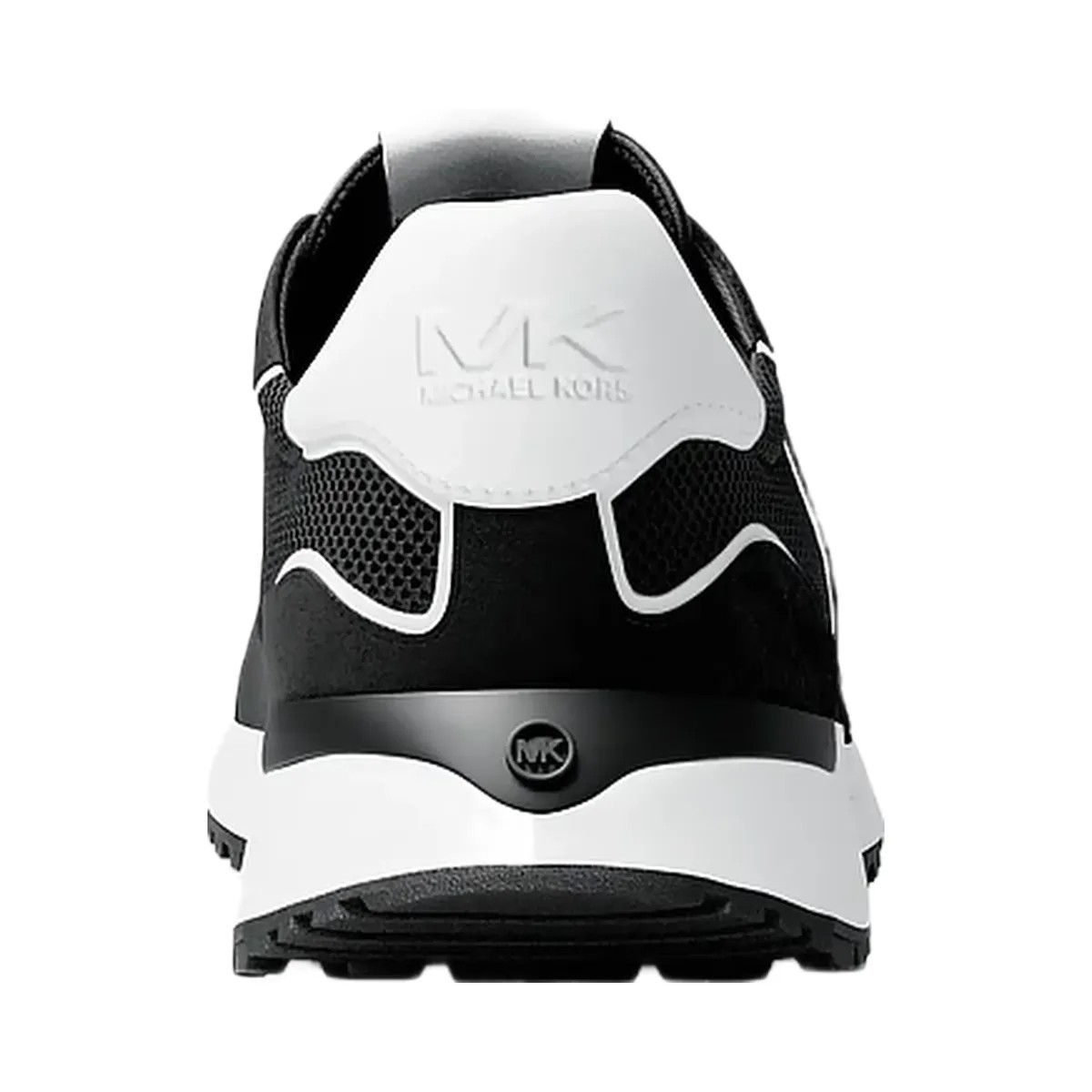 Michael Kors Dax Mixed-Media Trainer Black - HypeFly India View 4