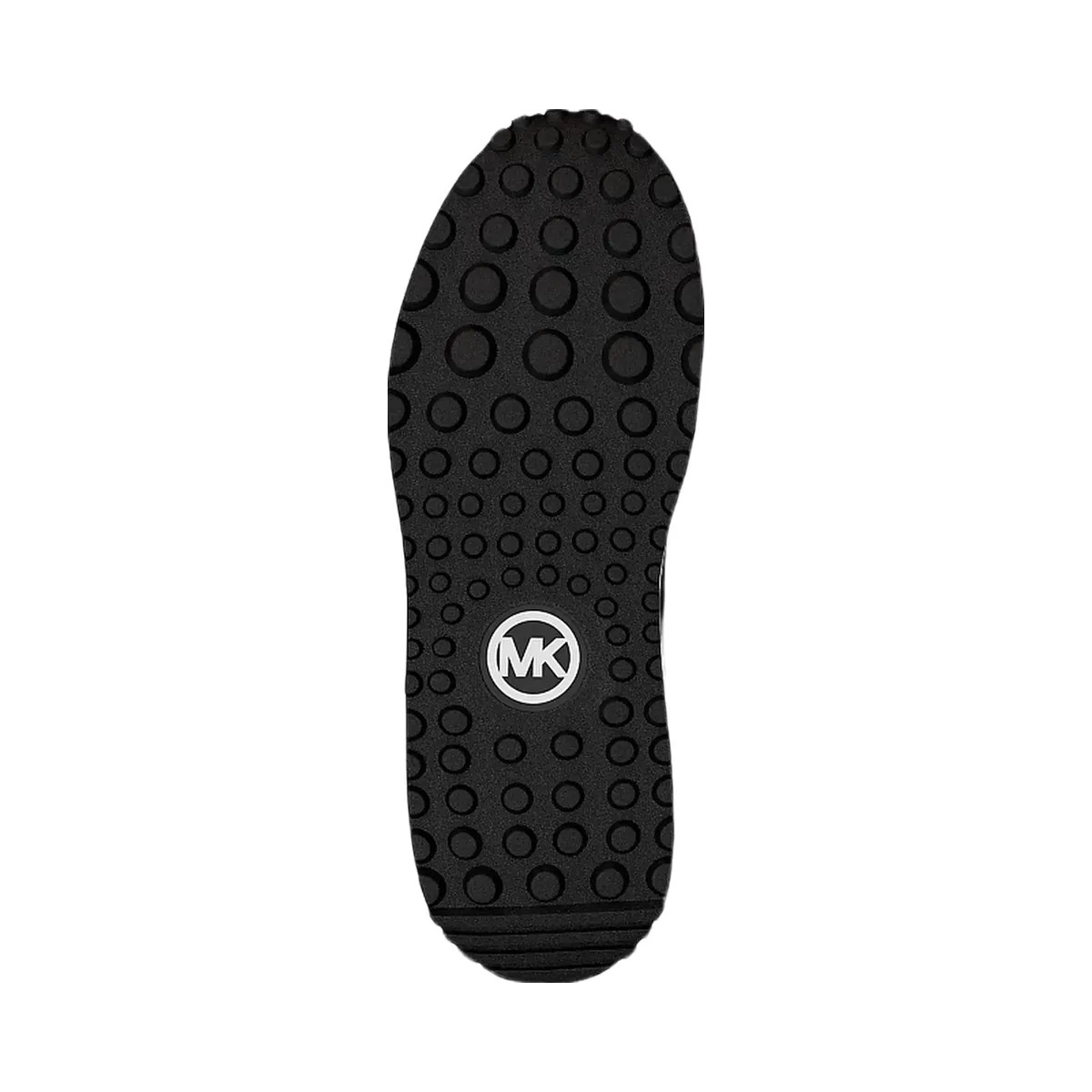 Michael Kors Dax Mixed-Media Trainer Black - HypeFly India View 6