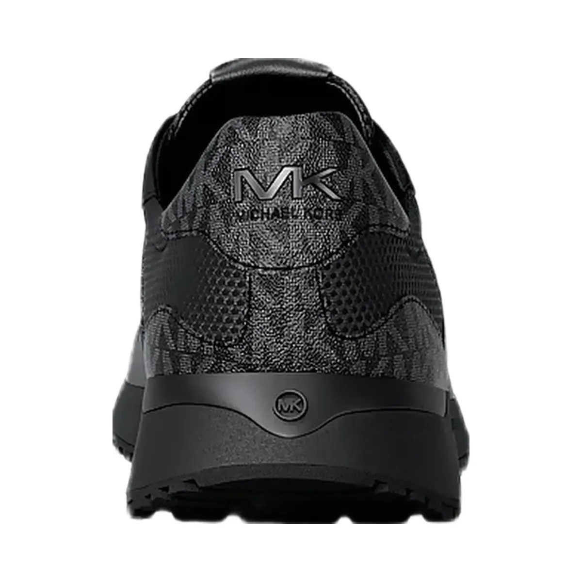 Michael Kors Dax Mixed-Media Trainer Black - HypeFly India View 4