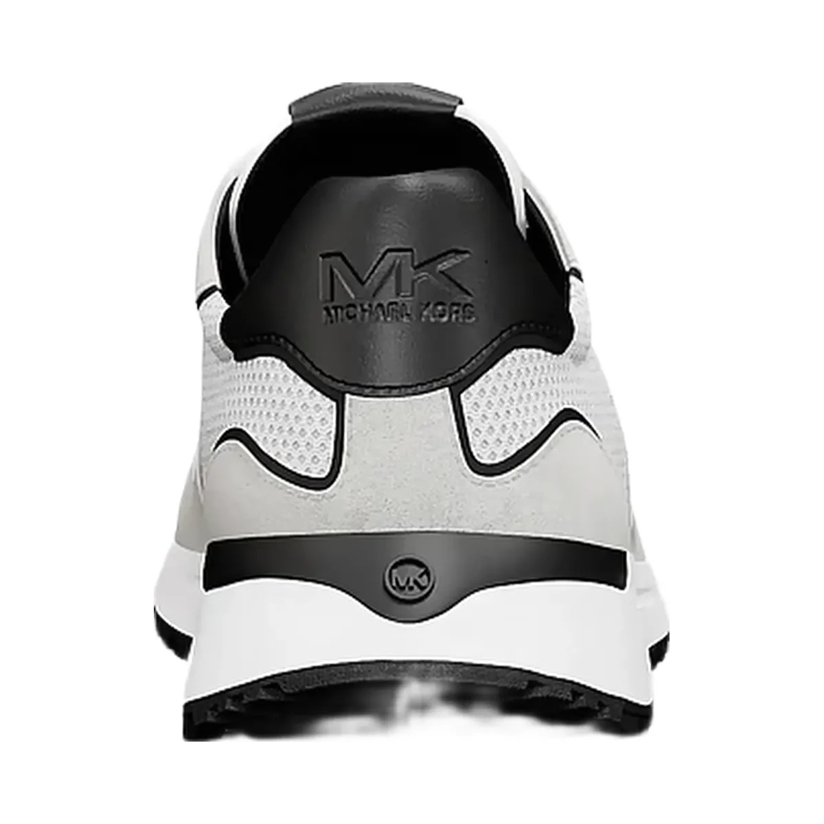 Michael Kors Dax Mixed-Media Trainer Bright Wht - HypeFly India View 4