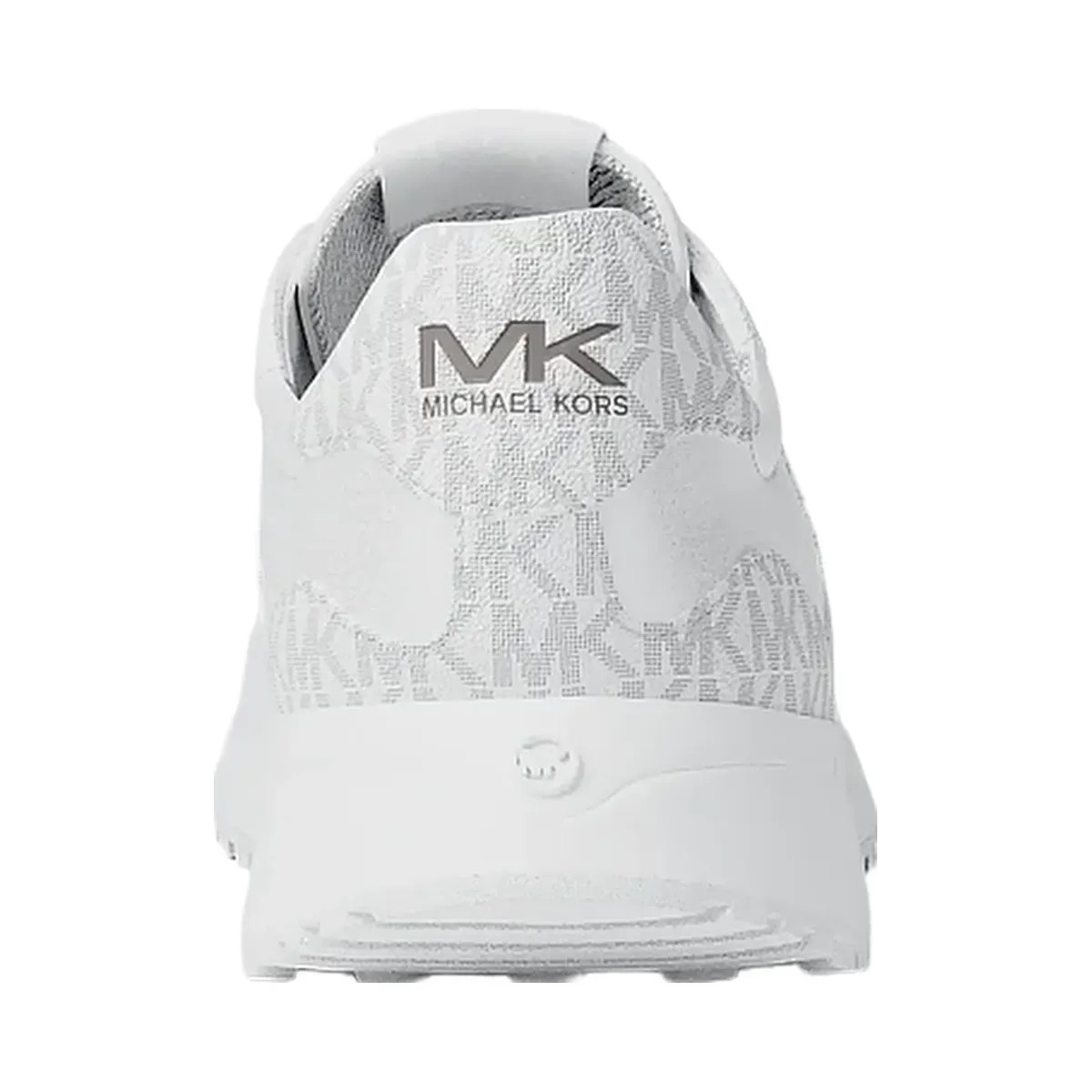 Michael Kors Dax Mixed-Media Trainer Bright Wht - HypeFly India View 4
