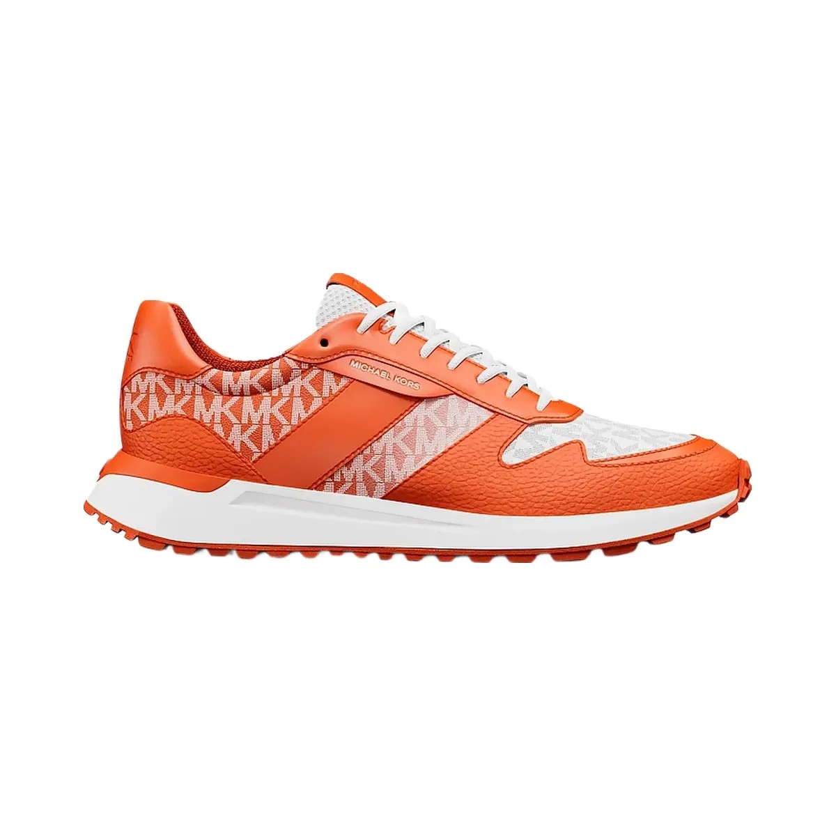 Michael Kors Dax Ombré Signature Logo Trainer Red Clay - HypeFly India View 2