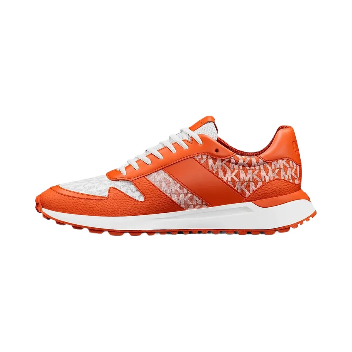 Michael Kors Dax Ombré Signature Logo Trainer Red Clay - HypeFly India View 3