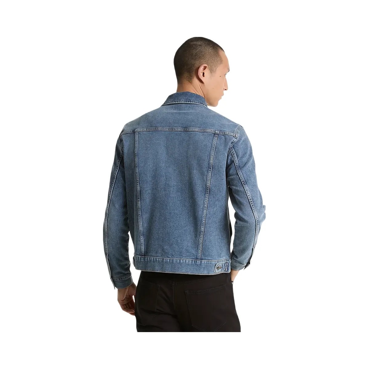 Michael Kors Denim Trucker Jacket Marshall - HypeFly India View 2
