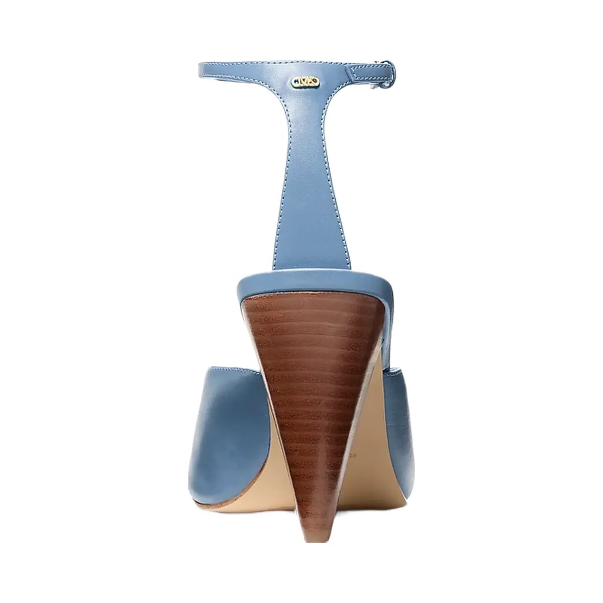 Michael Kors Electra Leather Sandal French Blue - HypeFly India View 3