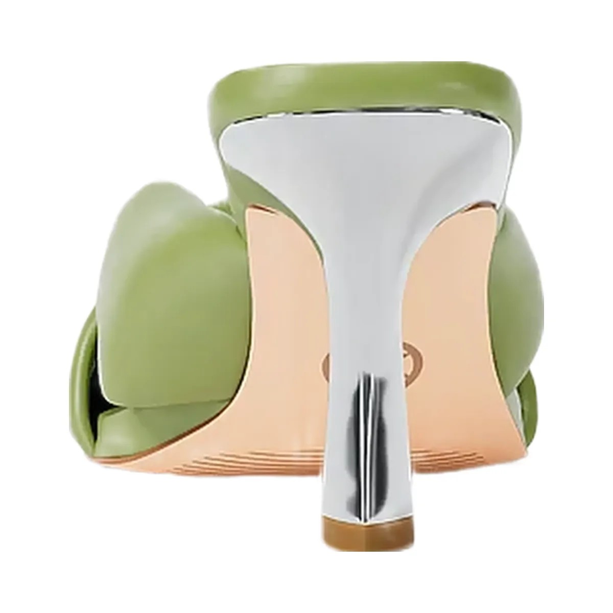 Michael Kors Elena Sandal Lime - HypeFly India View 4