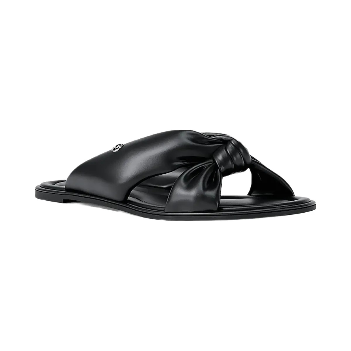 Michael Kors Elena Slide Sandal Black - HypeFly India View 1