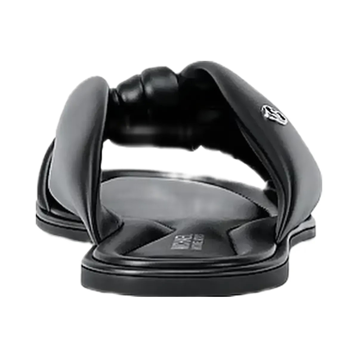 Michael Kors Elena Slide Sandal Black - HypeFly India View 4