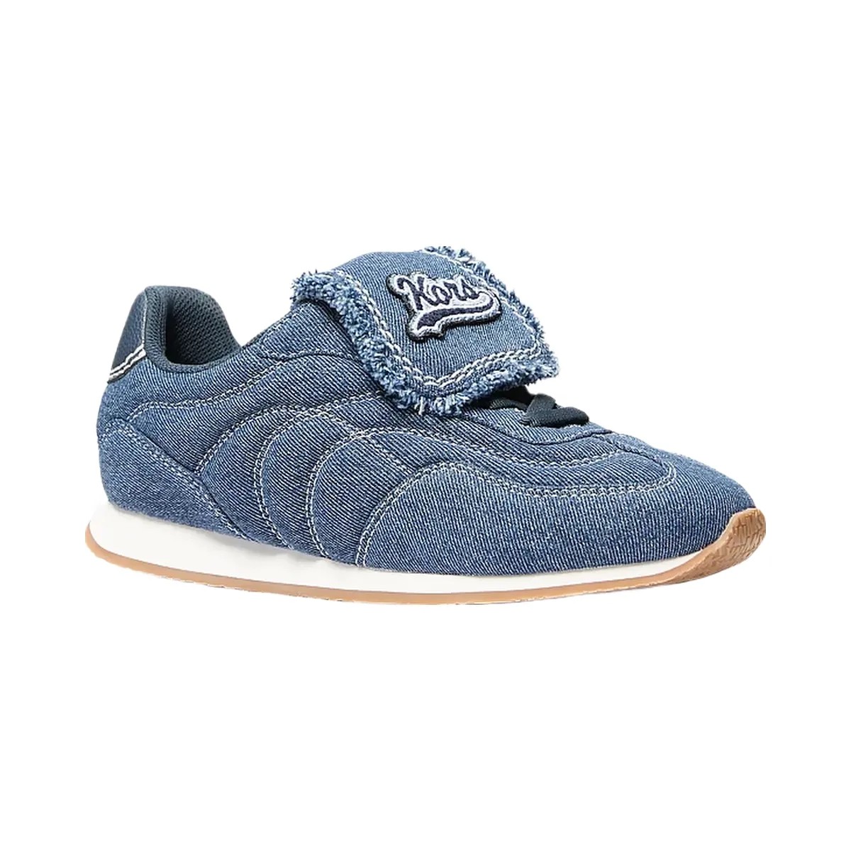Michael Kors Essex Denim Trainer Dk Vt Bluwsh - HypeFly India View 1
