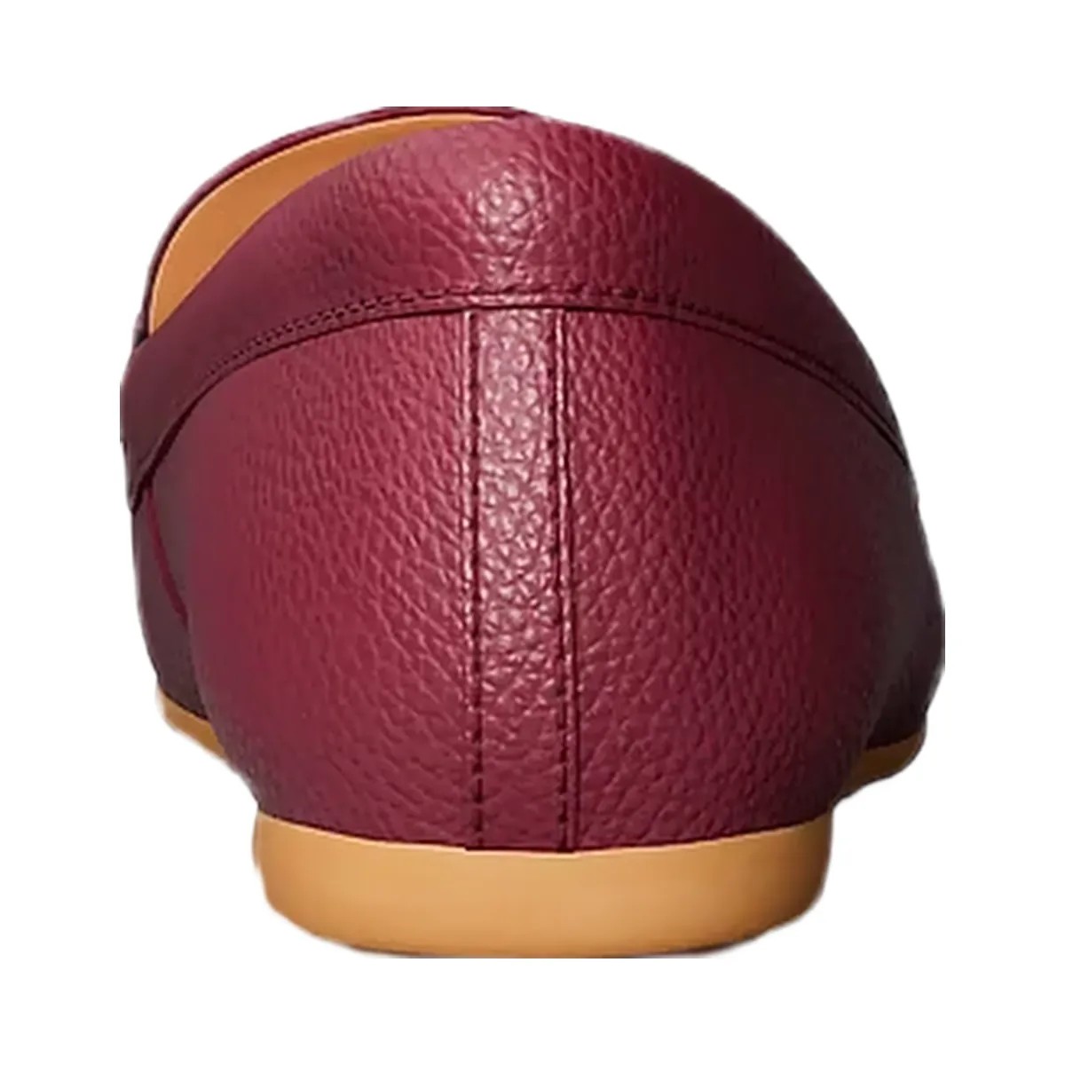 Michael Kors Fulton Moccasin Maroon - HypeFly India View 4