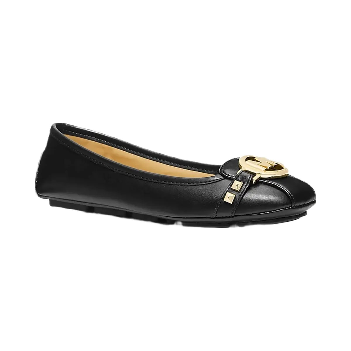 Michael Kors Fulton Studded Moccasin Black - HypeFly India View 1