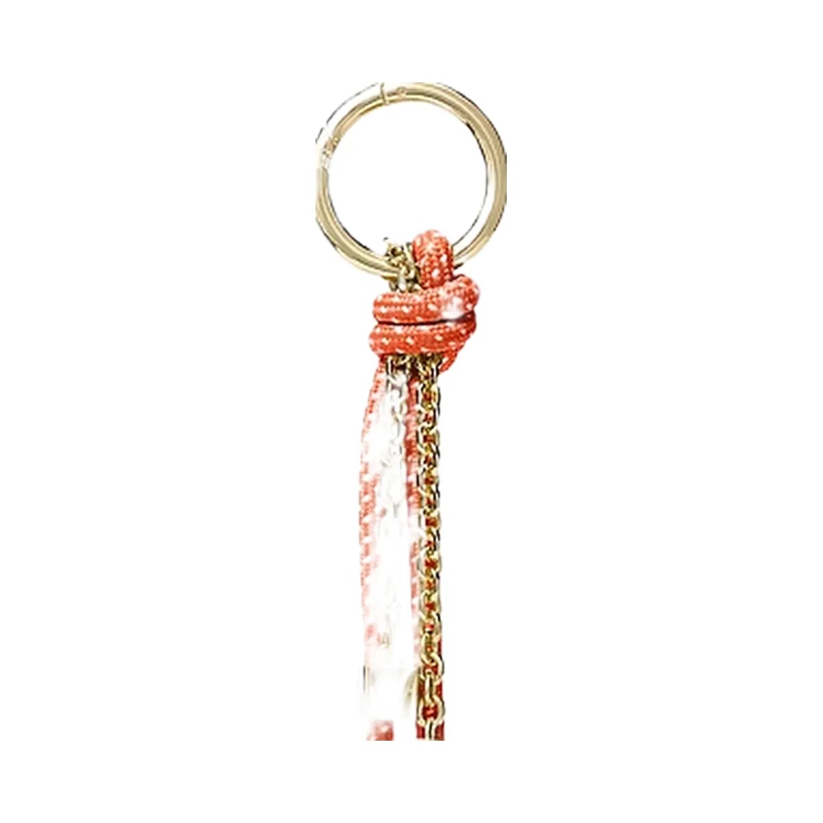 Michael Kors Gold-Tone and Speckled Cord Bag Charm Mimosa - HypeFly India View 1