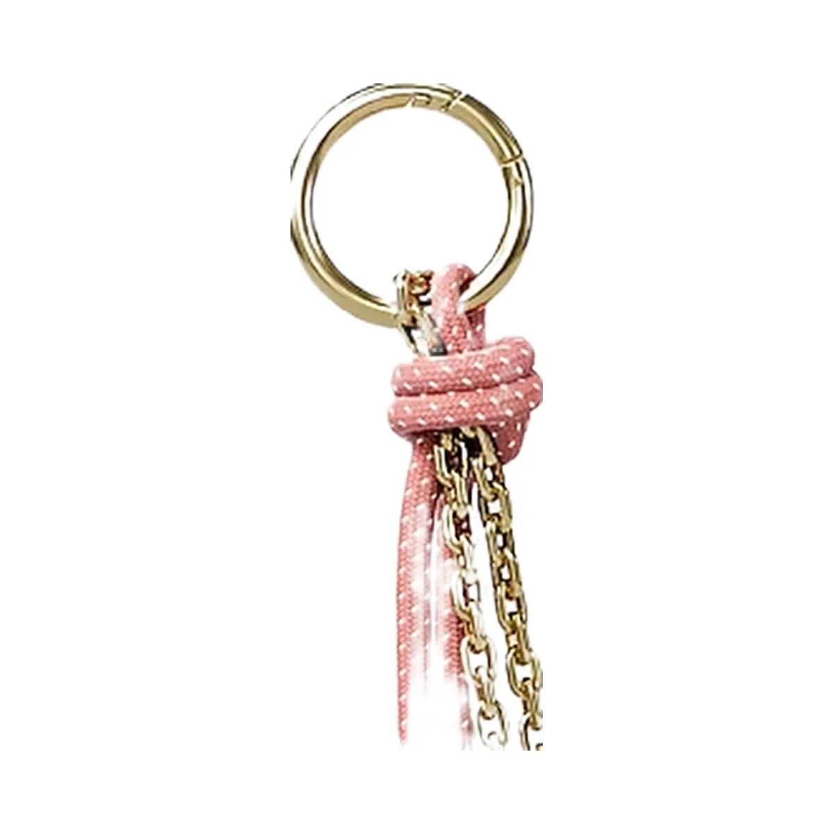 Michael Kors Gold-Tone and Speckled Cord Bag Charm Primrose - HypeFly India View 2