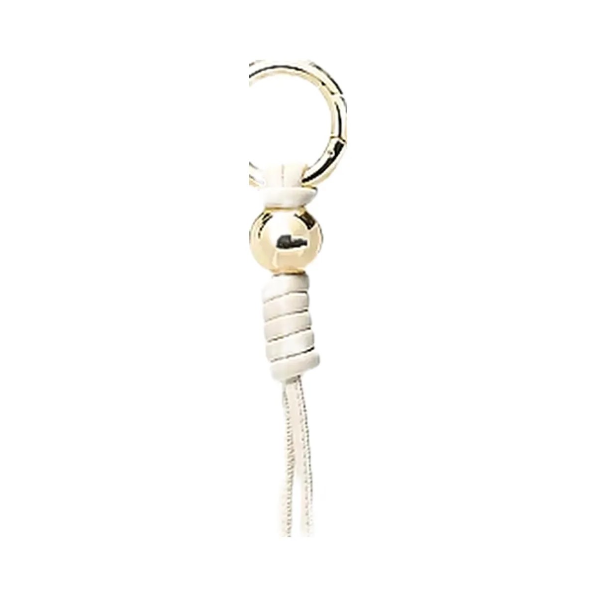 Michael Kors Gold-Tone Knot Bag Charm Lt Cream - HypeFly India View 1