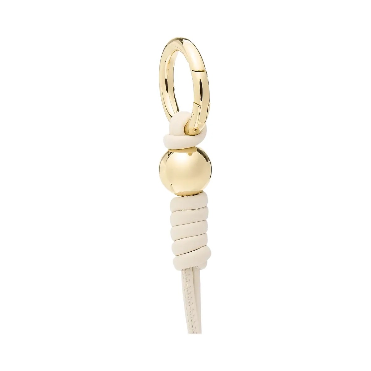 Michael Kors Gold-Tone Knot Bag Charm Lt Cream - HypeFly India View 2