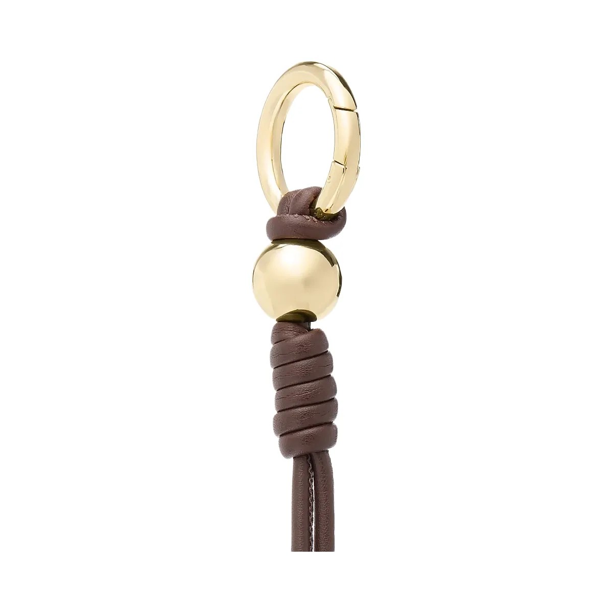 Michael Kors Gold-Tone Knot Bag Charm Nutmeg - HypeFly India View 2