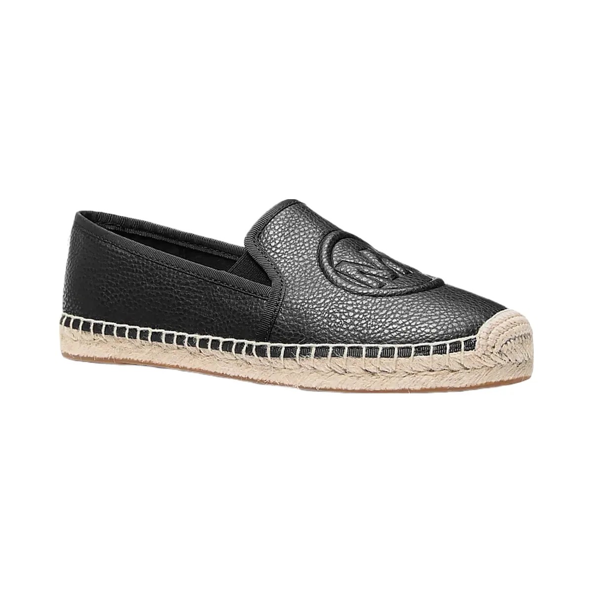Michael Kors Hastings Slip-On Espadrille Black - HypeFly India View 1