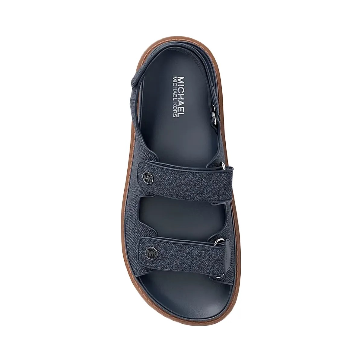 Michael Kors Holland Denim Sandal Dk Vt Bluwsh - HypeFly India View 5