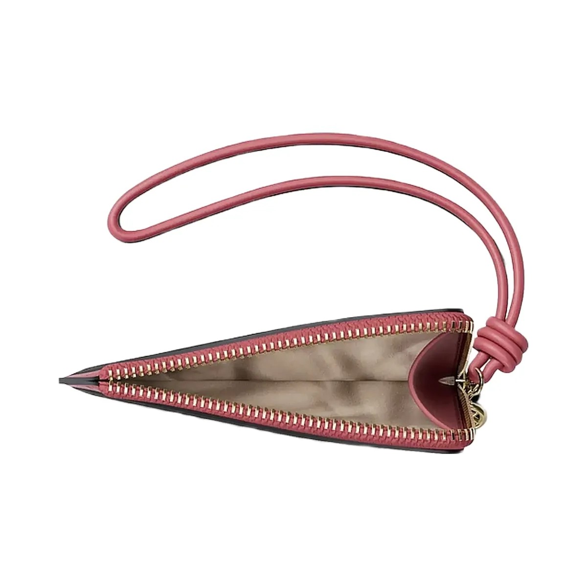 Michael Kors Jet Set Small Pebbled Leather Card Case Wristlet Lt Bry Sbt - HypeFly India View 2
