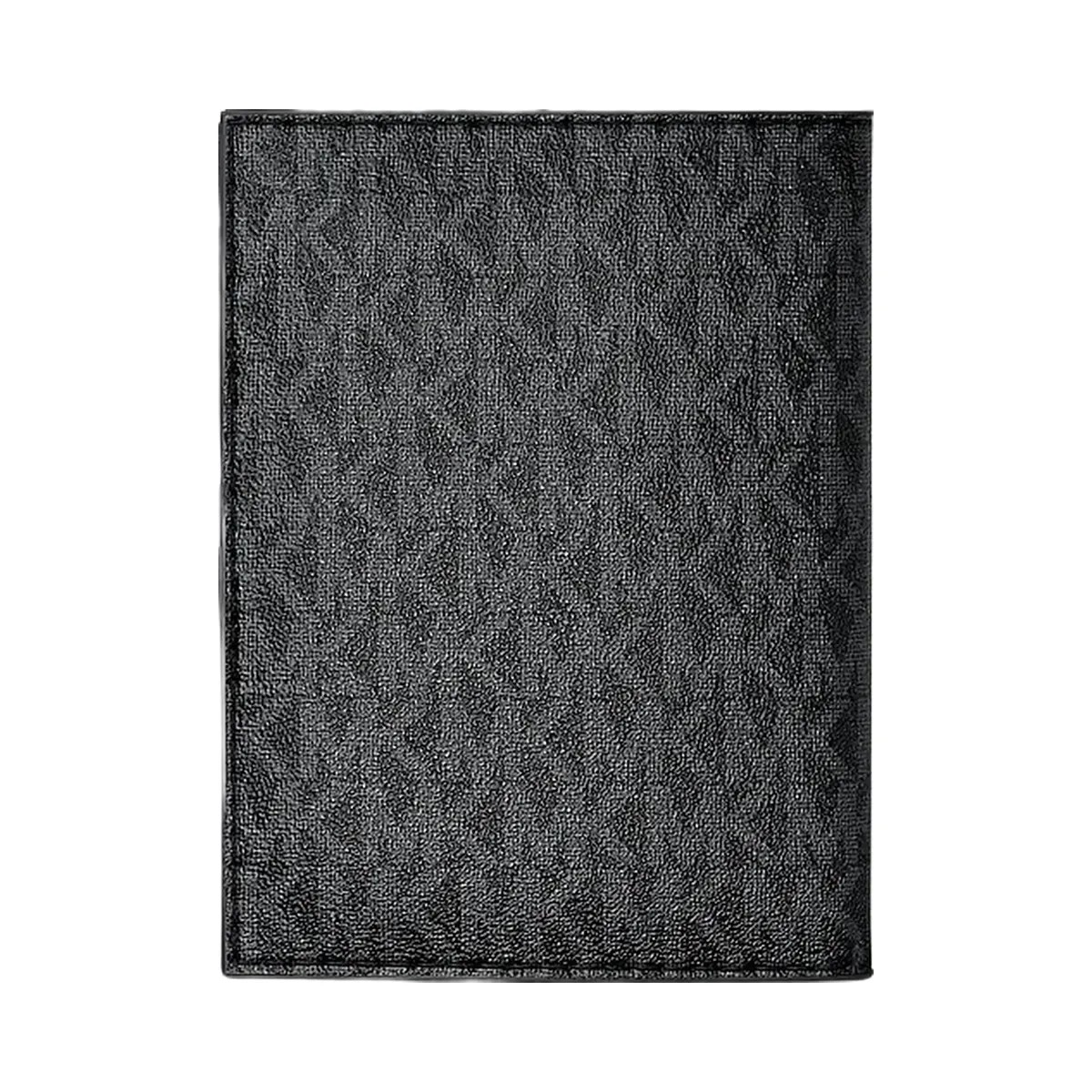 Michael Kors Jet Set Travel Medium Signature Logo Passport Case Black - HypeFly India View 3