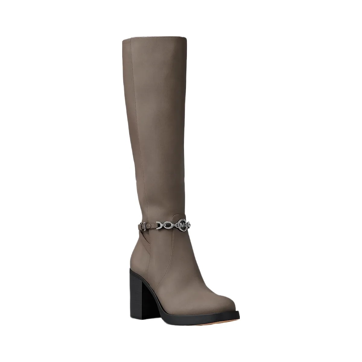 Michael Kors Kacey Polyester Microsuede Boot Mushroom - HypeFly India View 1