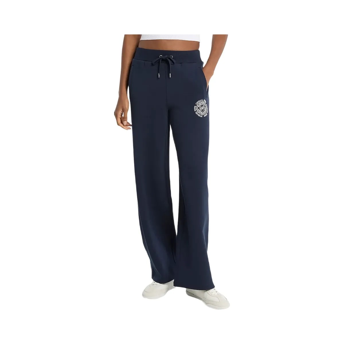 Michael Kors Knit Wide Leg Pants Midnightblue - HypeFly India View 1