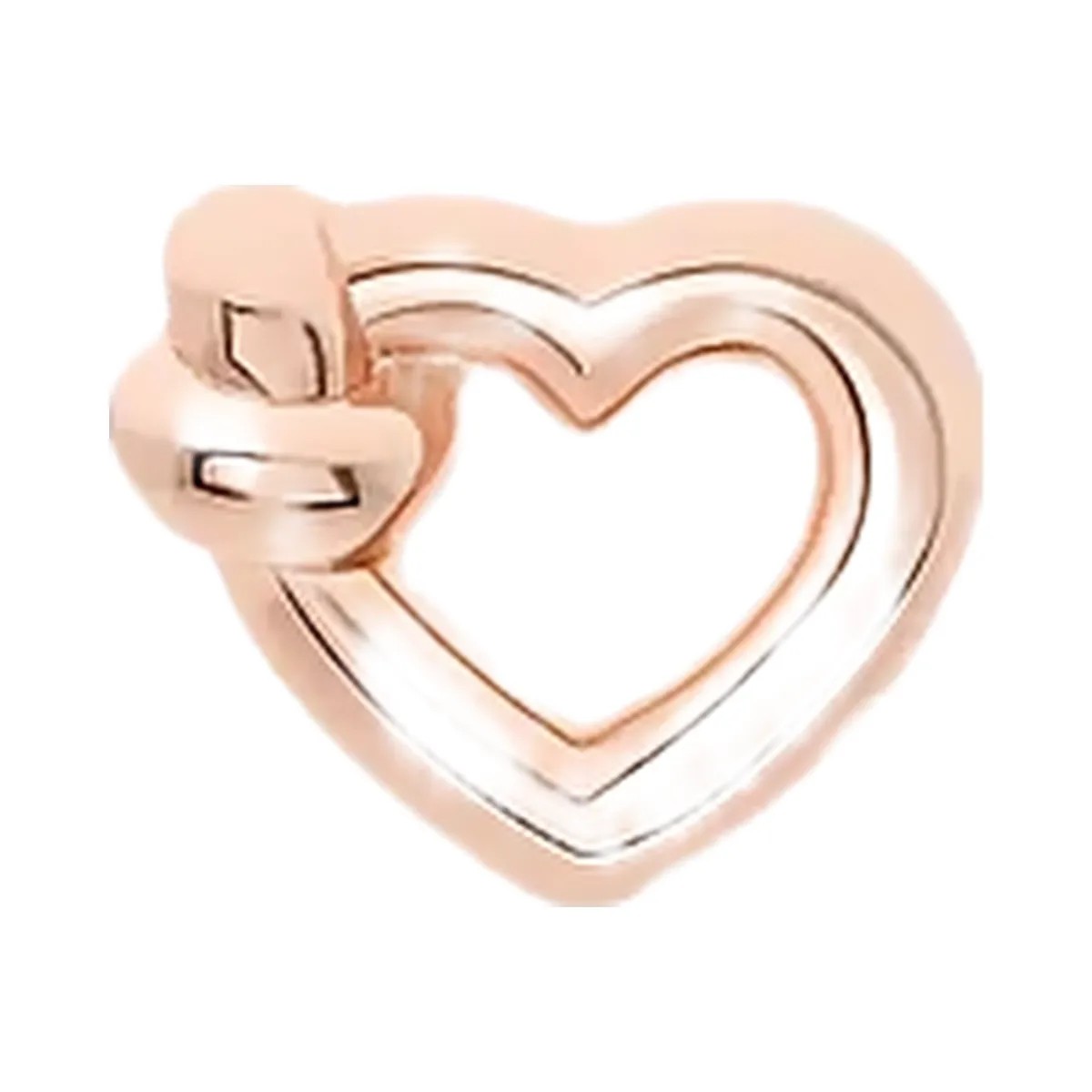 Michael Kors Knotted Heart Necklace and Earrings Gift Set Rose Gold - HypeFly India View 1