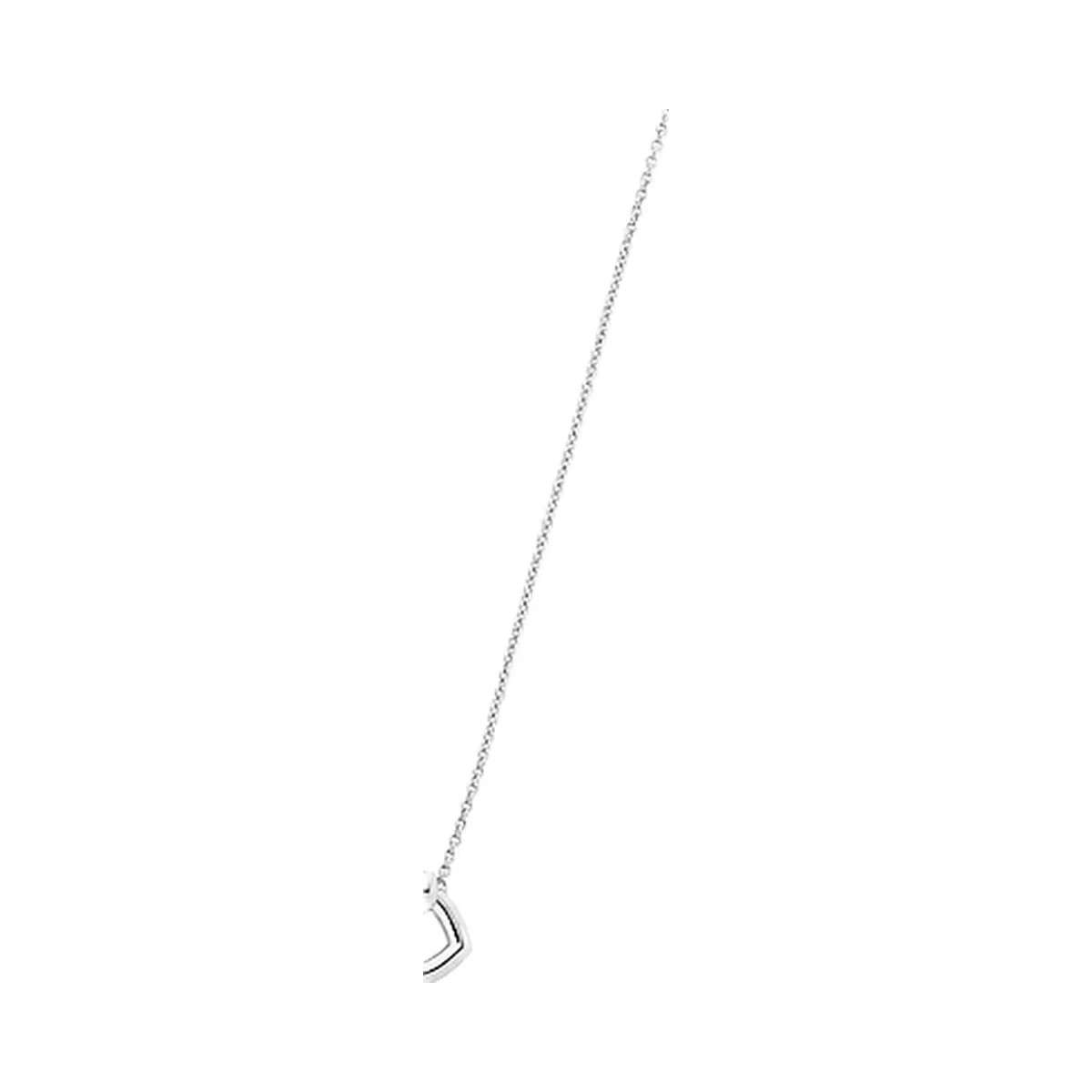 Michael Kors Knotted Heart Necklace and Earrings Gift Set Silver - HypeFly India View 2