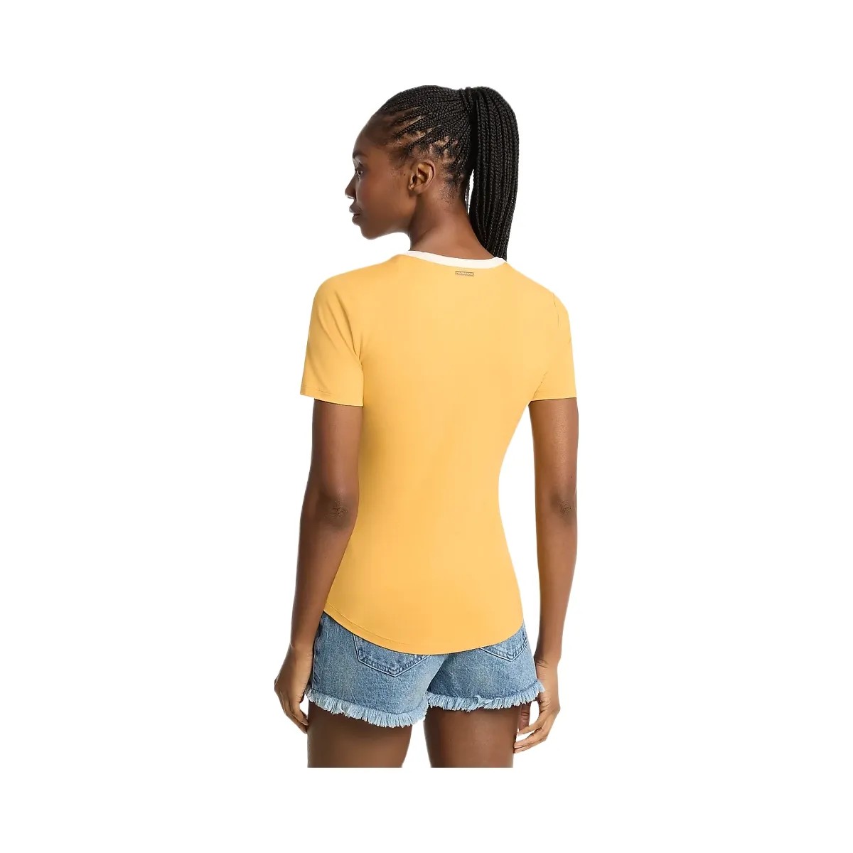 Michael Kors KORS Stretch Jersey T-Shirt Honeywheat - HypeFly India View 2