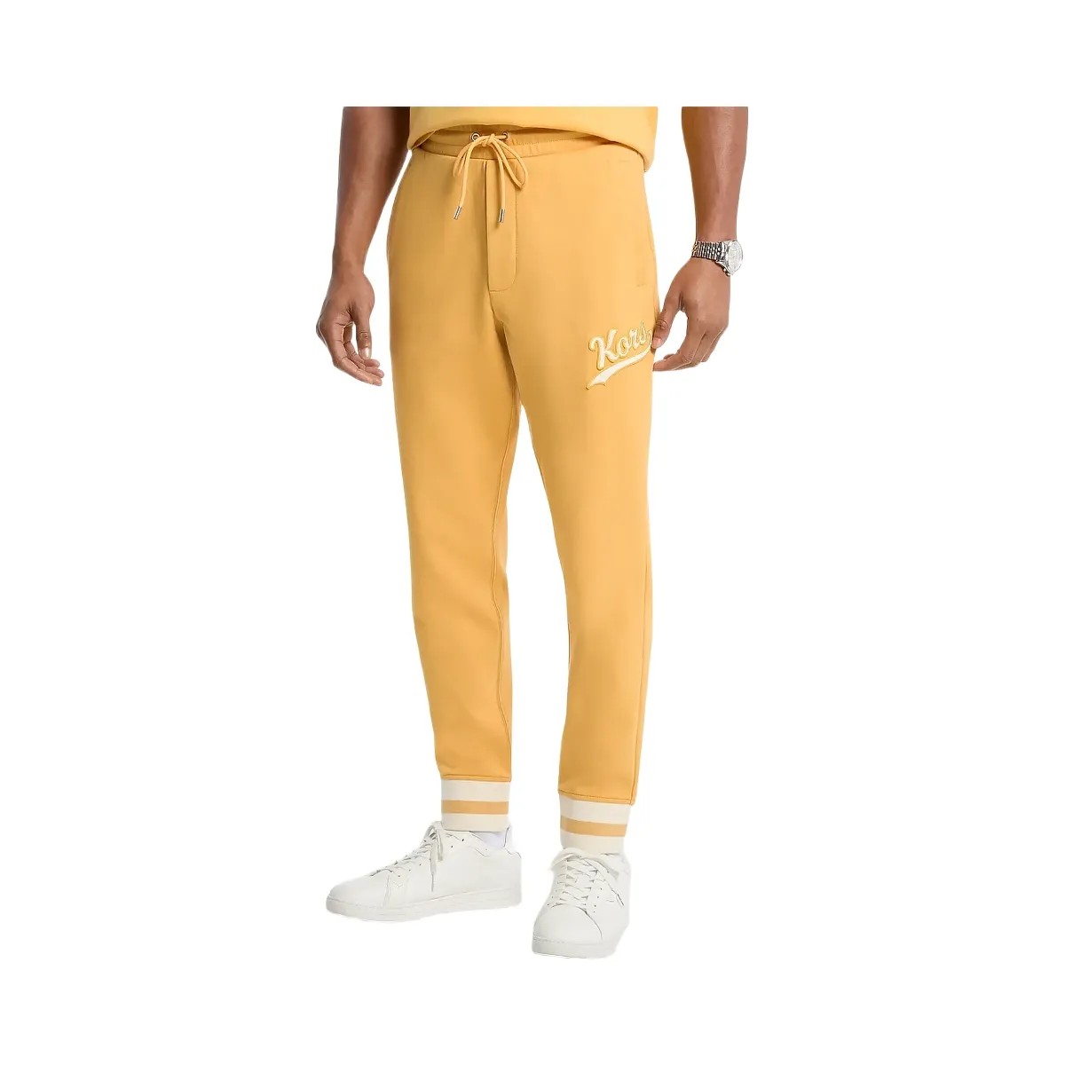 Michael Kors KORS Varsity Knit Joggers - HypeFly India View 1