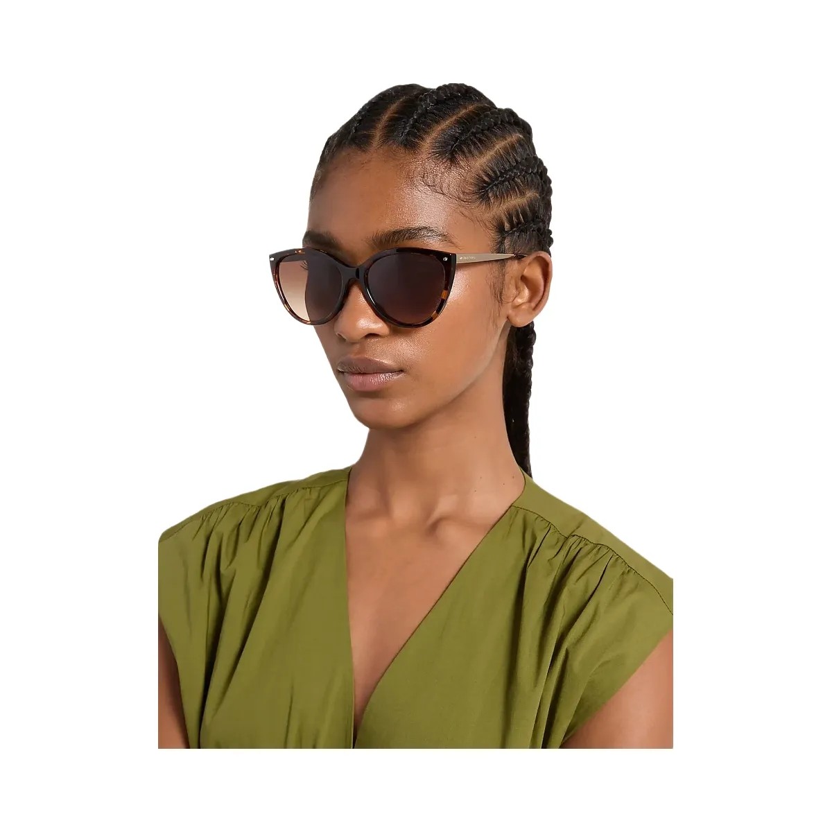 Michael Kors Lima Sunglasses Dark Tortoise - HypeFly India View 3