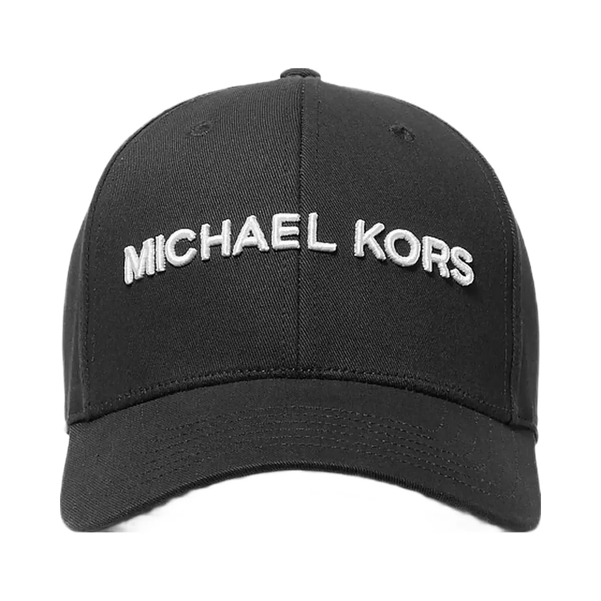 Michael Kors Logo Cotton Baseball Hat Black - HypeFly India View 1