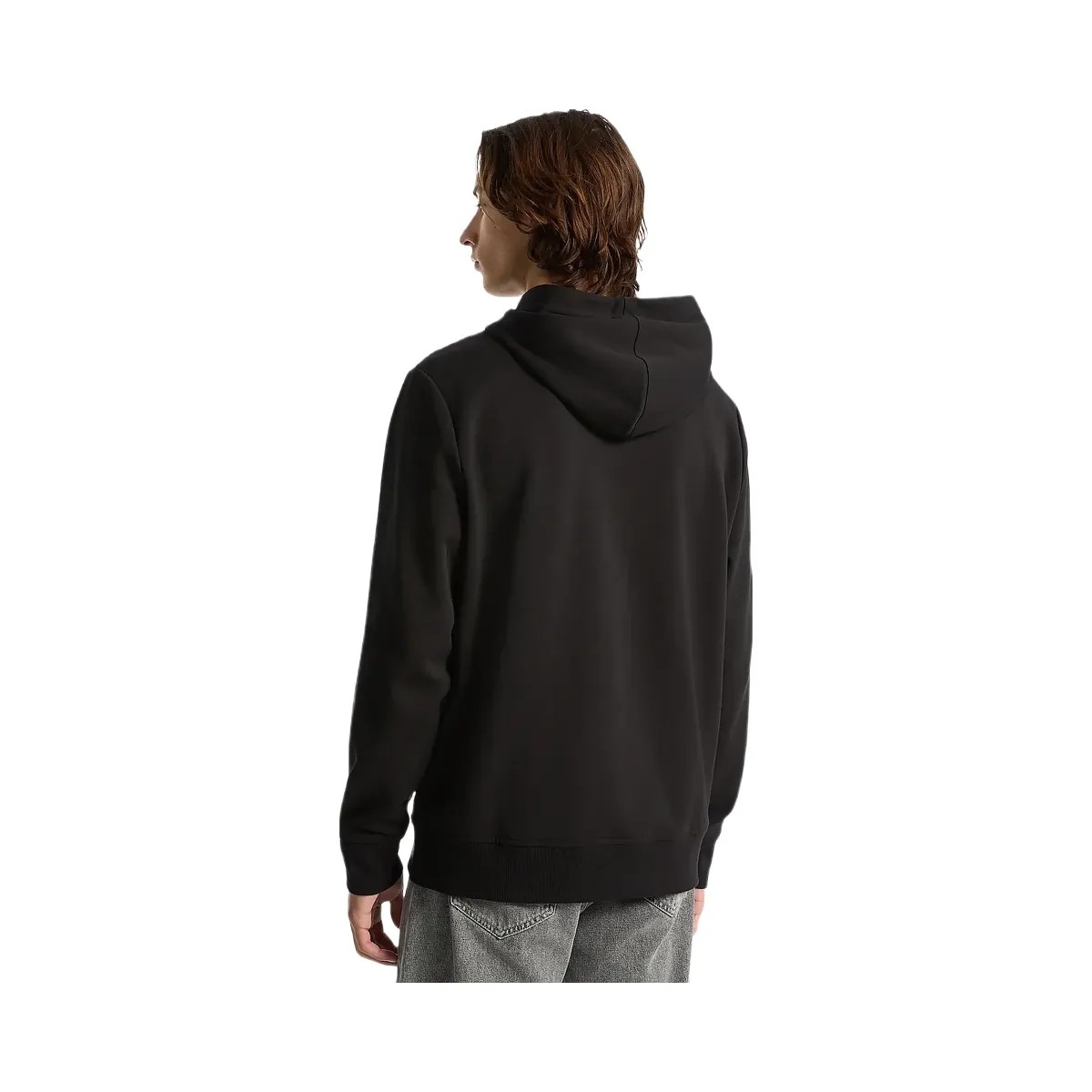 Michael Kors Logo Cotton Blend Hoodie Black - HypeFly India View 2