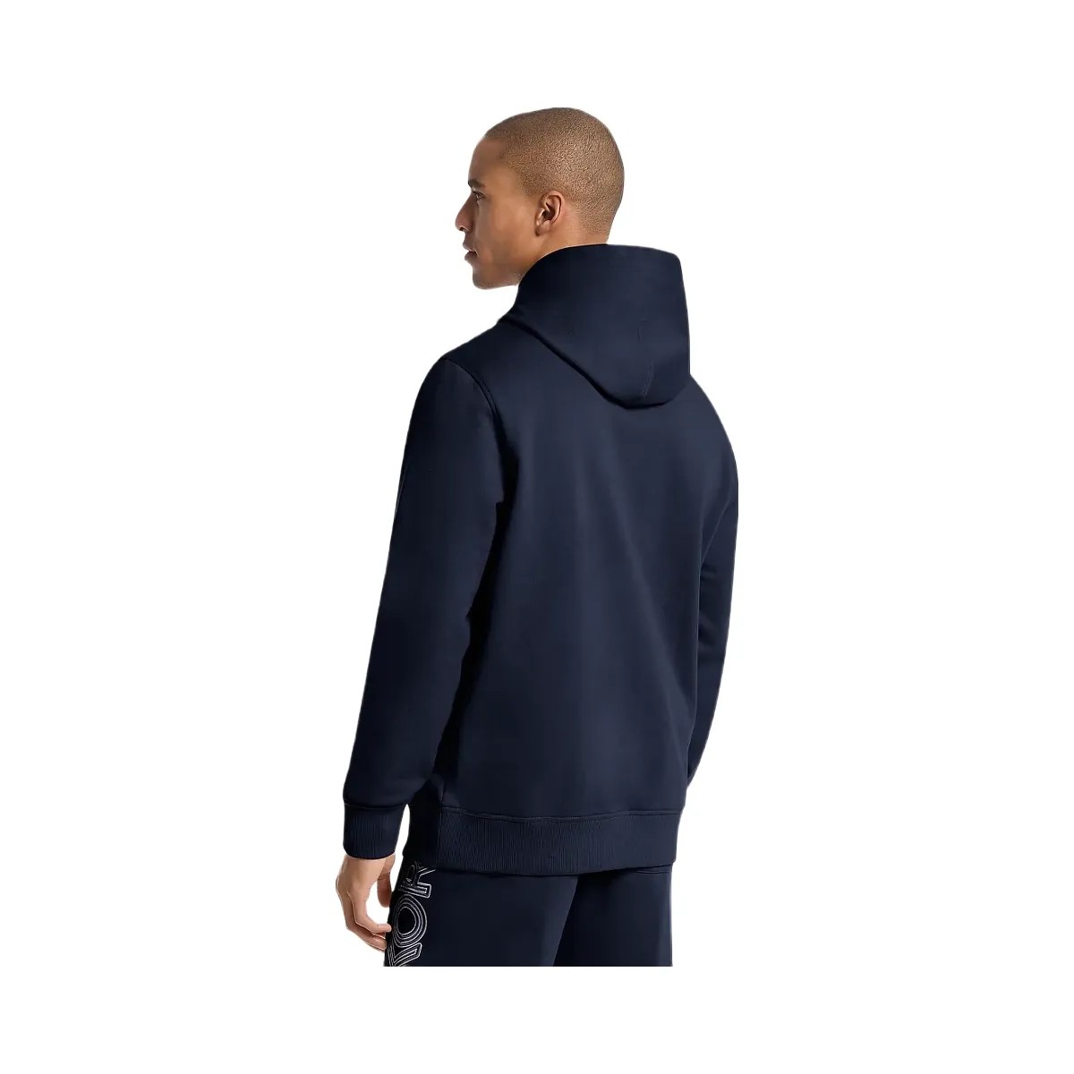 Michael Kors Logo Cotton Hoodie Midnight - HypeFly India View 2