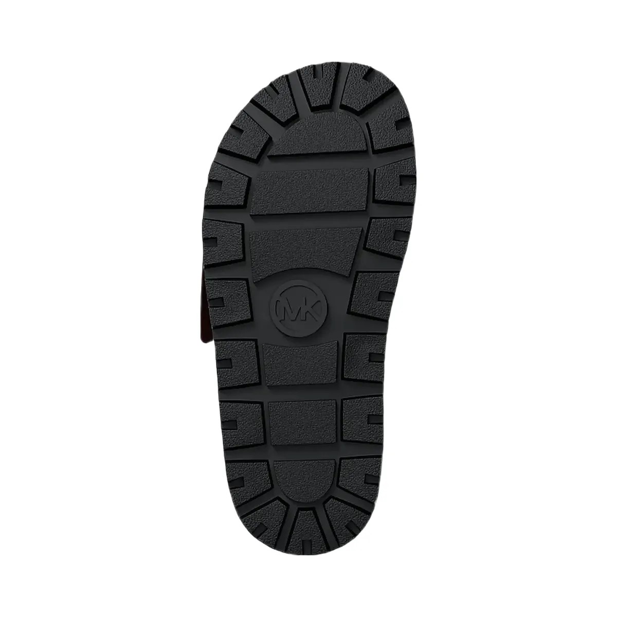 Michael Kors Luka Signature Logo Slide Sandal Brown - HypeFly India View 6