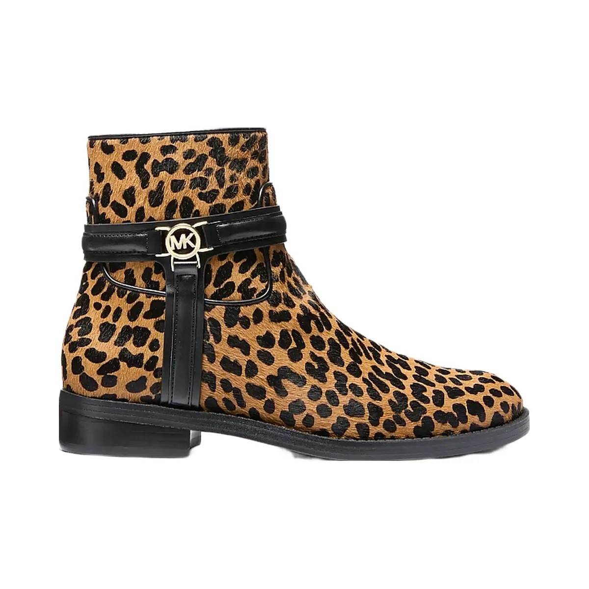 Michael Kors Mindy Leopard Print Calf Hair Boot Deer Multi - HypeFly India View 2