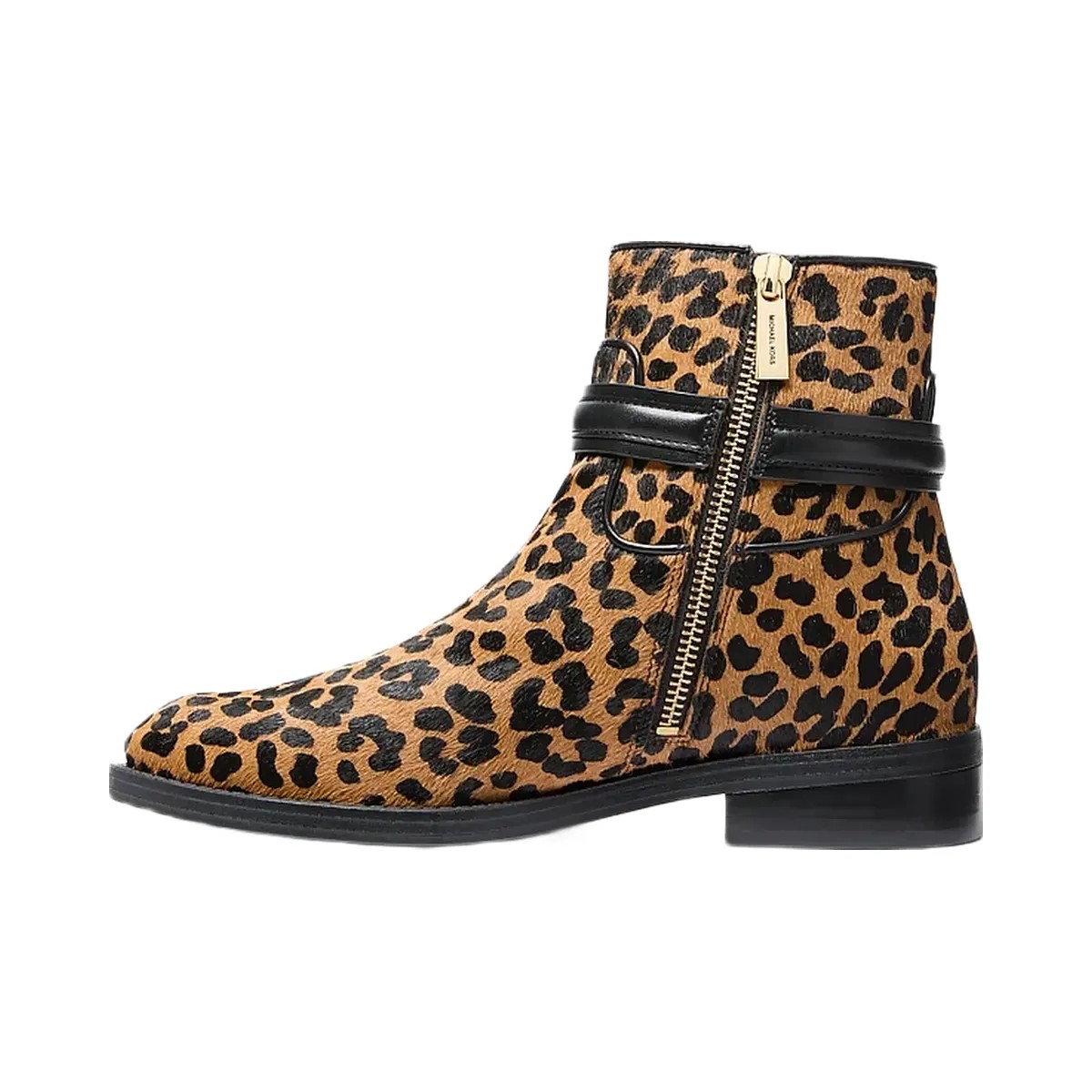 Michael Kors Mindy Leopard Print Calf Hair Boot Deer Multi - HypeFly India View 3